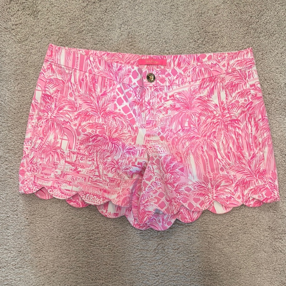 Lilly Pulitzer Pink Buttercup Women's Shorts size 12